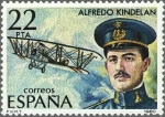 Stamps Spain -  2598 - Pioneros de la aviación - Alfredo Kindelán Duany
