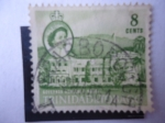 Stamps Trinidad y Tobago -  Casa del Gobernador - Elizabeth II
