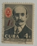 Stamps Cuba -  Jose A.Glez Lanuza