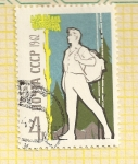 Sellos de Europa - Rusia -  Excursionista