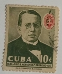 Stamps Cuba -  Juan B.Fernández Barreiro