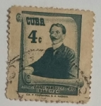 Stamps Cuba -  Rafael Manduley