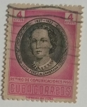 Stamps Cuba -  Luisa Perez de Zambrana