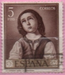 Stamps Spain -  Virjen niña