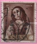 Stamps Spain -  Virjen niña