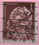 Sellos de Europa - Espa�a -  V centenario d´l´reforma Teresiana (Santa Teresa escultura d´BVemini)