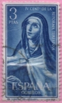 Stamps Spain -  V centenario d´l´reforma Teresiana (Santa Teresa 