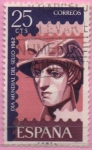 Stamps Spain -  Dia mundial del sello (Mercurio)