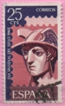 Stamps Spain -  Dia mundial del sello (Mercurio)