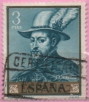 Stamps Spain -  Felipe II