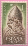 Stamps Spain -  Escultura d´Juan Cristobal (Burgos)