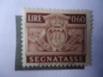Stamps San Marino -  Taxe - Nuevo Diseño 1945.