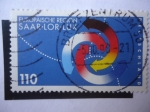 Stamps Germany -  Región Europea de Saad-lor-lux (Sarre,Lorena,Luxenburgo) -Alemania ReP. Federal 
