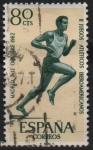 Stamps Spain -  II juegos Atleticos Iberoamericanoos (Carrera)