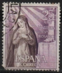 Stamps Spain -  Misterios d´Santo Rosario (Anunciacion)