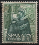 Stamps Spain -  Misterios d´Santo Rosario (Visitacion)