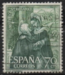 Stamps Spain -  Misterios d´Santo Rosario (Visitacion)