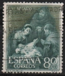 Stamps Spain -  Misterios d´Santo Rosario (Nacimiento de Jesus)