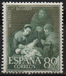 Stamps Spain -  Misterios d´Santo Rosario (Nacimiento de Jesus)