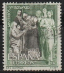Stamps Spain -  Misterios d´Santo Rosario (Presentacion en el Templo)