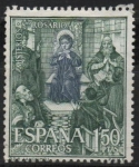Stamps Spain -  Misterios d´Santo Rosario (Jesus con los Doctores)