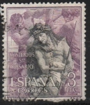 Stamps Spain -  Misterios d´Santo Rosario (Coronacion d´espinas)