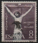 Stamps Spain -  Misterios d´Santo Rosario (Crucifixion)