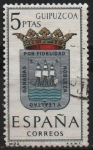 Stamps Spain -  Guipuzcua