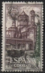 Stamps Spain -  Real Monasterio d´Santa Maria d´Poblet (Jardin y Claustro)