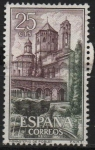 Stamps Spain -  Real Monasterio d´Santa Maria d´Poblet (Jardin y Claustro)