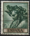 Stamps Spain -  Triunfo d´Baco