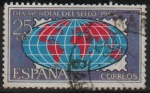 Stamps Spain -  Dia mundial d´sello 1963