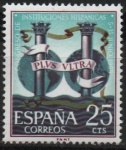 Stamps : Europe : Spain :  Congreso d´Instituciones Hispanicas ( Alegotia)