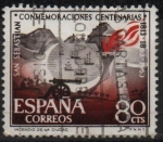 Stamps Spain -  Conmemoraciones centenarias d´San Sebastian (Incendio d´1813)