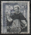 Stamps Spain -  LXXV aniversario d´l´coronacion d´Nuestra Señora d´l´Merced (San Raimundo d´Peñaflor )