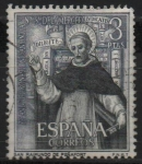 Stamps Spain -  LXXV aniversario d´l´coronacion d´Nuestra Señora d´l´Merced (San Raimundo d´Peñaflor )