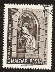 Stamps Hungary -  Música - (Ferenc) Franz Liszt -  aniversarios nacimiento y muerte
