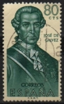 Stamps Spain -  Jose d´Galvez