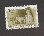 Stamps Hungary -  Ganadero