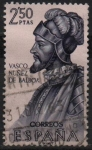 Stamps : Europe : Spain :  Vasco Nuñez d´Balboa