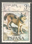 Stamps Spain -  2104 - Lobo