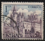 Stamps Spain -  Alcazar d´Segovia