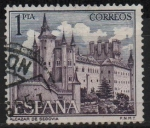 Stamps Spain -  Alcazar d´Segovia