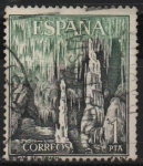 Stamps Spain -  Cuevas dl Drach (Mallorca)