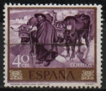 Stamps Spain -  Boyero Castellano