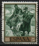 Stamps Spain -  Tipos Manchegos