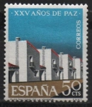 Stamps Spain -  XXV años d´paz Española (Nuevos Poblados)