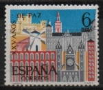 Stamps Spain -  XXV años d´paz Española (Turismo)