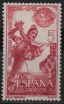 Stamps Spain -  Feria Mundial d´Nueva York (Carmen Amaya)