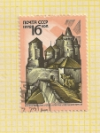 Stamps Russia -  Castillo